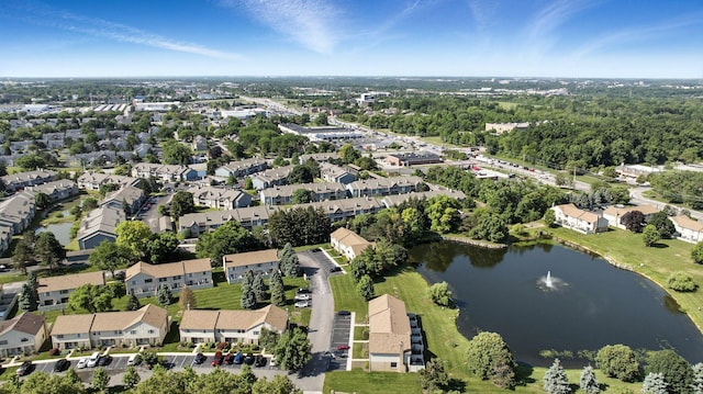 2663 Cedar Lake Dr, Dublin, OH 43016 - bird's eye view of a large body of water