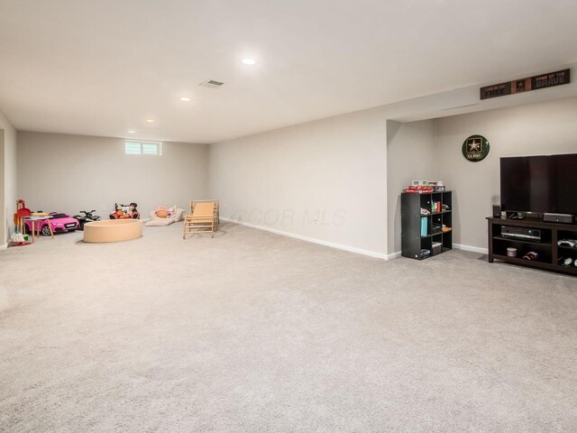 1410 Chelmsford Sq S, Columbus, OH 43229 - playroom featuring recessed lighting and carpet flooring