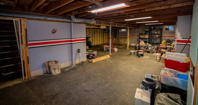 4754 Amesbury Way, Columbus, OH 43228 - view of unfinished basement