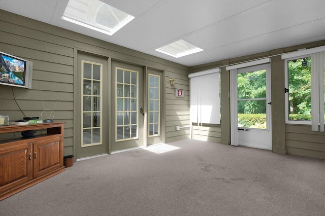 3712 E Links Cir, Hilliard, OH 43026 - unfurnished sunroom with french doors