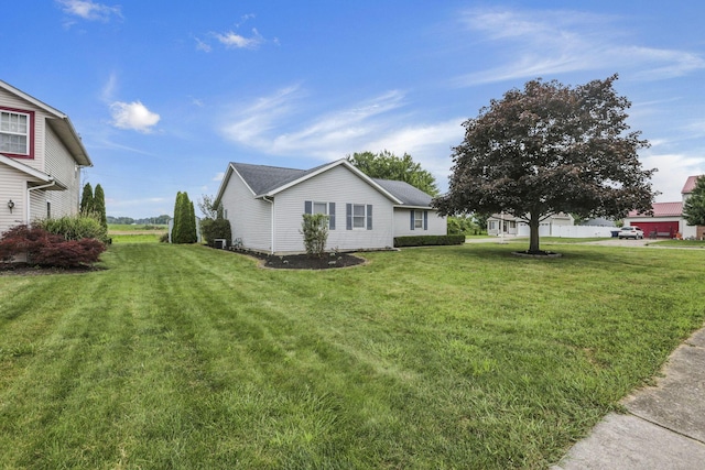 201 Christopher Ct, Hebron, OH 43025 - view of home's exterior with a lawn