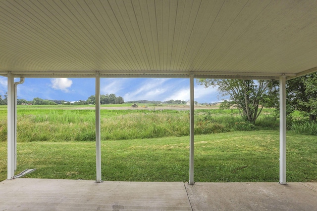 201 Christopher Ct, Hebron, OH 43025 - view of patio with a rural view