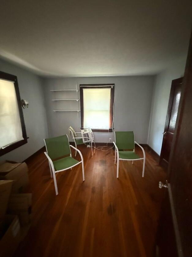289 S Walnut St, Wilmington, OH 45177 - living area with wood finished floors
