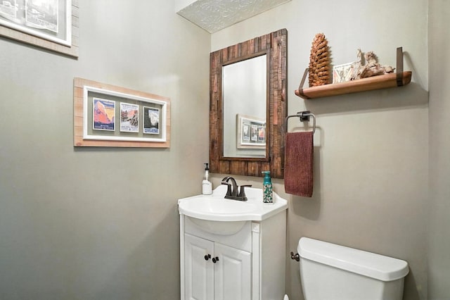 96 Executive Ct Unit B, Westerville, OH 43081 - half bathroom with vanity and toilet