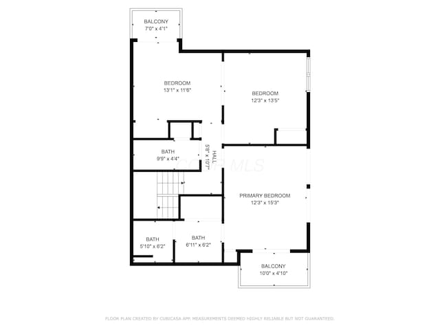 96 Executive Ct Unit B, Westerville, OH 43081 - view of floor plan / room layout