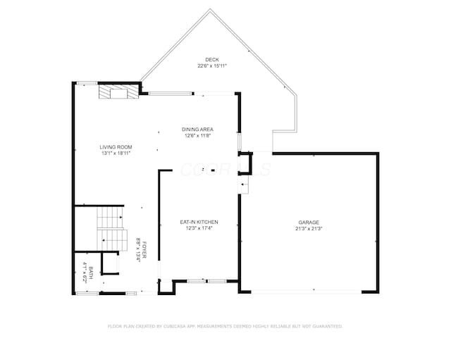96 Executive Ct Unit B, Westerville, OH 43081 - view of floor plan / room layout