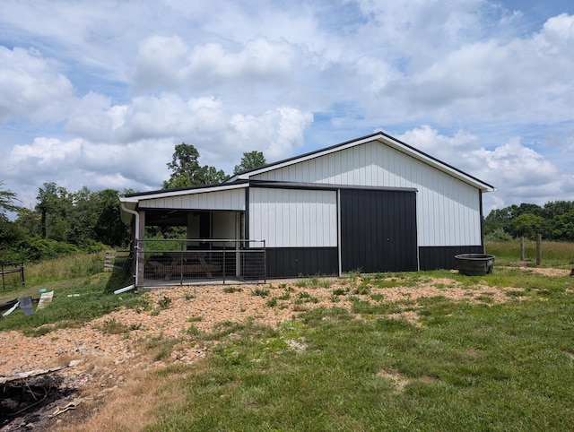 3439 Rough And Ready Rd, New Concord, OH 43762 - view of pole building