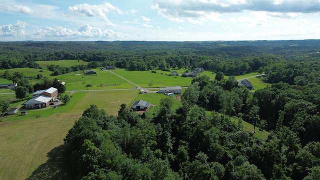 3439 Rough And Ready Rd, New Concord, OH 43762 - view of rural area featuring a heavily wooded area