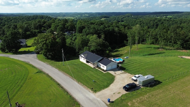 3439 Rough And Ready Rd, New Concord, OH 43762 - aerial view of a forest