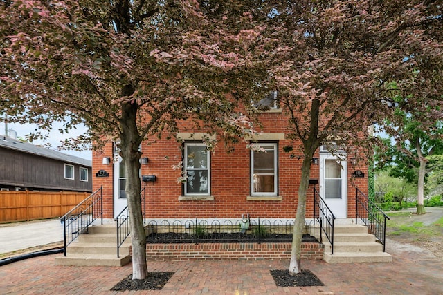 675-677 Beech St, Columbus, OH 43206 - view of front facade with brick siding