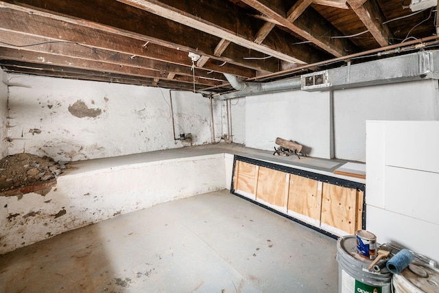 675-677 Beech St, Columbus, OH 43206 - view of unfinished below grade area