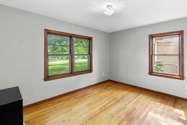 206 Lintner St, Columbus, OH 43230 - unfurnished room featuring light wood finished floors and baseboards
