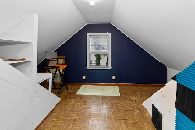 206 Lintner St, Columbus, OH 43230 - bonus room featuring vaulted ceiling and baseboards
