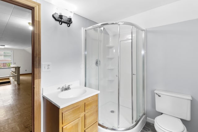 206 Lintner St, Columbus, OH 43230 - full bath with a stall shower and vanity