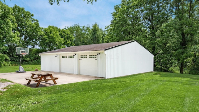 5377 Moots Run Rd, Alexandria, OH 43001 - view of detached garage