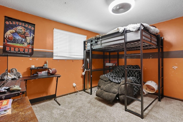 372 Depauw Ct, Columbus, OH 43230 - bedroom featuring carpet and a textured ceiling
