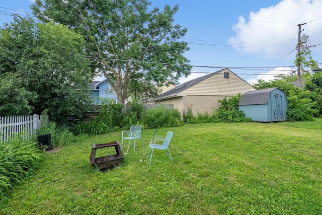 1561 Glenn Ave, Columbus, OH 43212 - view of yard featuring a shed