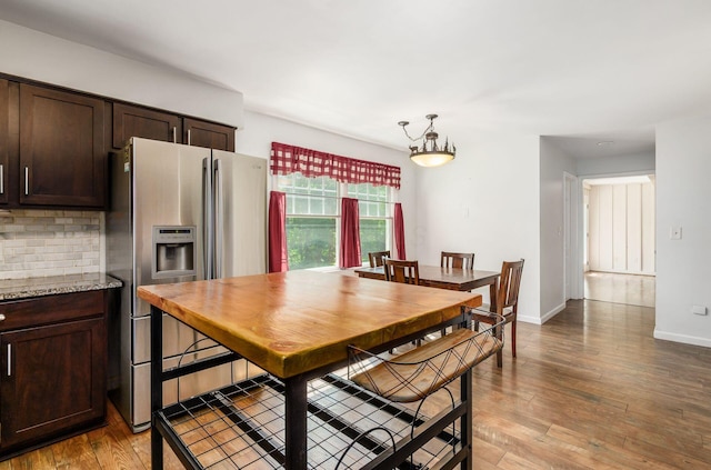 277 Mill Race Rd, Granville, OH 43023 - dining space with light wood-style floors and baseboards