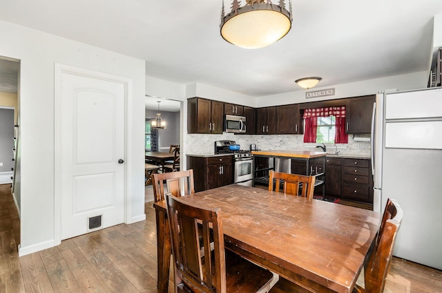 277 Mill Race Rd, Granville, OH 43023 - dining area with wood finished floors