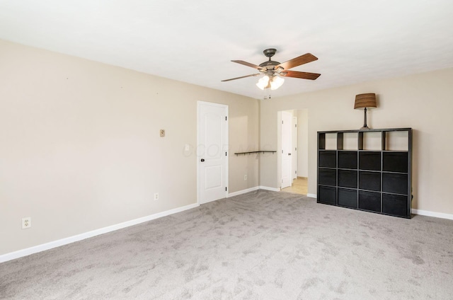 277 Mill Race Rd, Granville, OH 43023 - carpeted empty room featuring a ceiling fan and baseboards