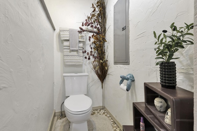27380 Miller Rd, Rockbridge, OH 43149 - bathroom with toilet and electric panel