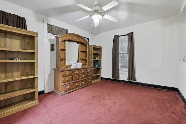 27380 Miller Rd, Rockbridge, OH 43149 - bedroom featuring carpet floors and a ceiling fan