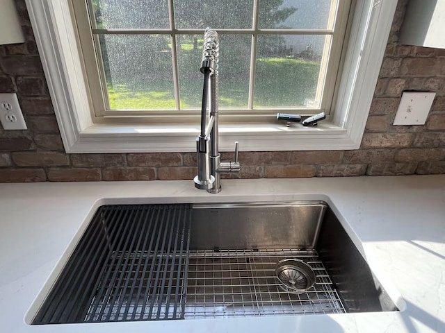 450 Village Ridge Ct, Powell, OH 43065 - kitchen view of a sink and light countertops