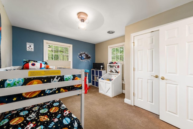 1828 Bradford Cir, Newark, OH 43055 - carpeted bedroom with baseboards and ceiling fan