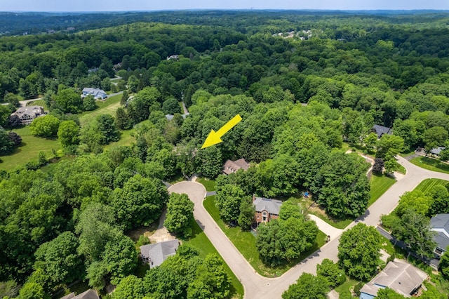 1828 Bradford Cir, Newark, OH 43055 - drone / aerial view of a forest
