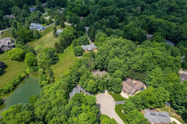 1828 Bradford Cir, Newark, OH 43055 - aerial overview of property's location with a large body of water
