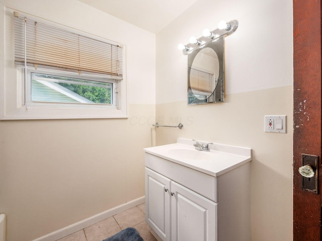 1482 Briarwood Ave, Columbus, OH 43211 - bathroom featuring vanity and tile patterned floors