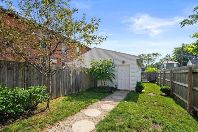 144 Wilson Ave, Columbus, OH 43205 - view of fenced backyard