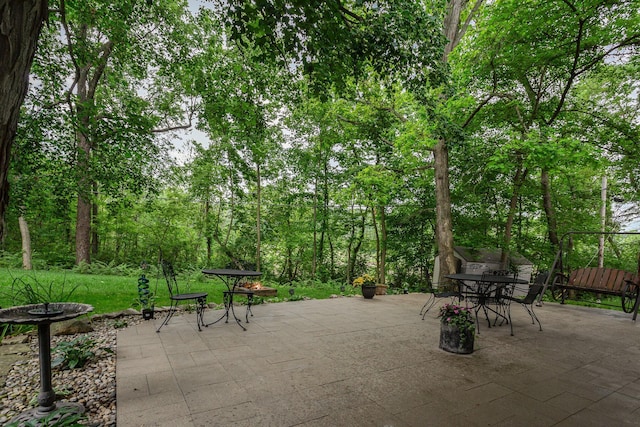 1374 Hanover Ct, Circleville, OH 43113 - view of patio featuring outdoor dining area