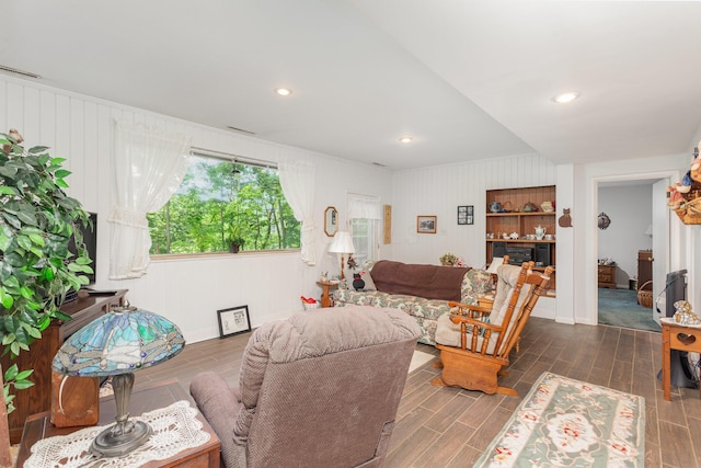 1374 Hanover Ct, Circleville, OH 43113 - living room with wood finished floors and recessed lighting