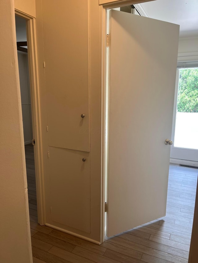 1848 Milden Rd, Columbus, OH 43221 - hallway with wood finished floors