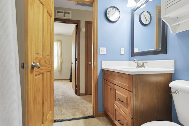 110 Creekview Dr, Baltimore, OH 43105 - bathroom with toilet and vanity