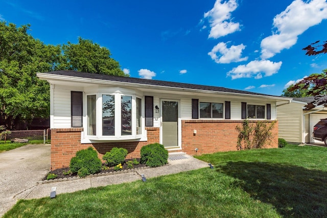 284 Blendon Rd, West Jefferson, OH 43162 - view of front of house featuring brick siding and entry steps