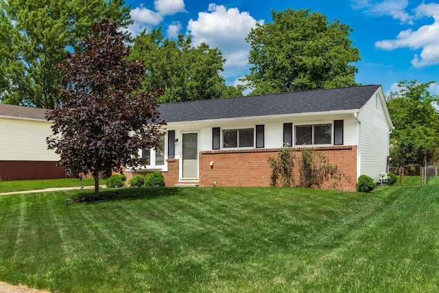 284 Blendon Rd, West Jefferson, OH 43162 - view of front of home with brick siding and a shingled roof