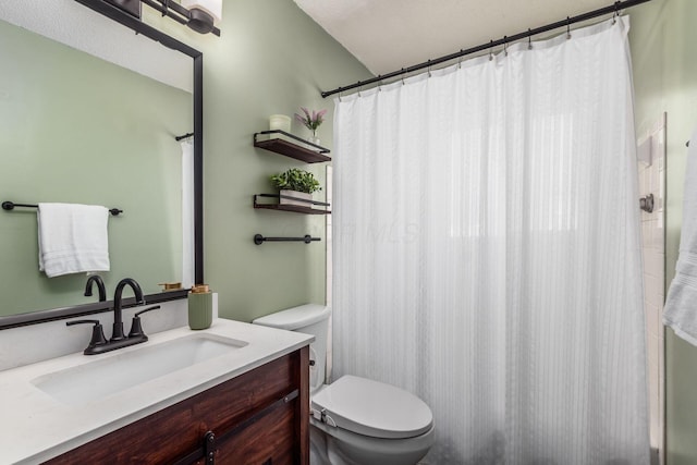 284 Blendon Rd, West Jefferson, OH 43162 - bathroom featuring vanity and a shower with curtain