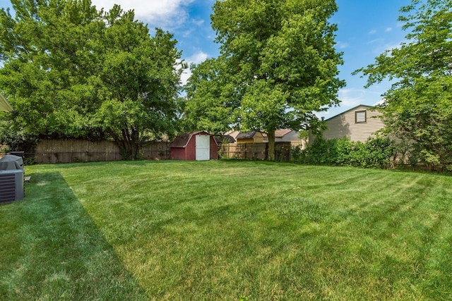 284 Blendon Rd, West Jefferson, OH 43162 - fenced backyard featuring a storage unit