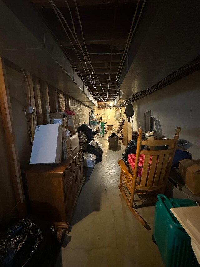 1080 Sycamore Dr, Lancaster, OH 43130 - view of unfinished basement
