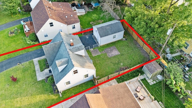 3457 Homecroft Dr, Columbus, OH 43224 - view of subject property with property parcel outlined