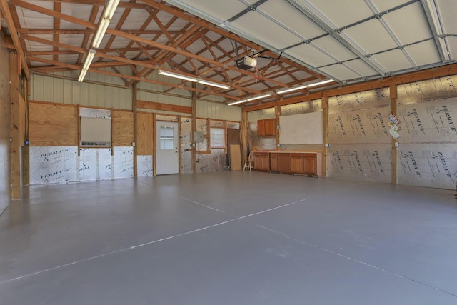 206 E Fair Ave, Lancaster, OH 43130 - garage with a garage door opener