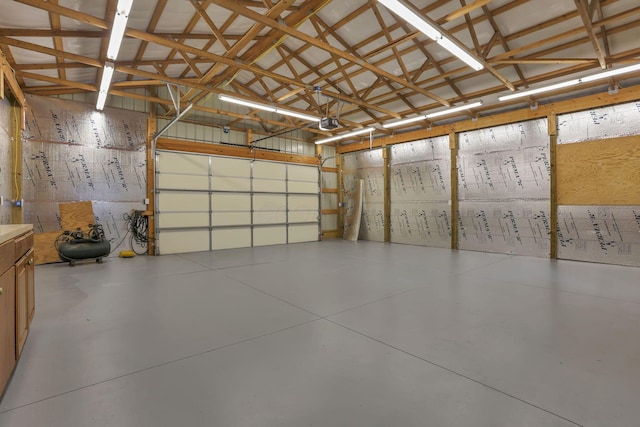 206 E Fair Ave, Lancaster, OH 43130 - garage featuring a garage door opener