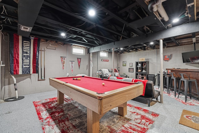 2587 Weeping Willow Ct, Columbus, OH 43207 - game room with pool table