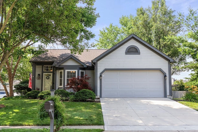 3625 Peany Ln, Canal Winchester, OH 43110 - view of front facade with concrete driveway, an attached garage, and a shingled roof