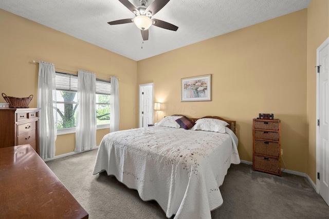 3625 Peany Ln, Canal Winchester, OH 43110 - bedroom featuring carpet flooring and a ceiling fan