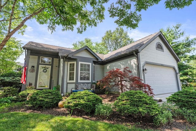 3625 Peany Ln, Canal Winchester, OH 43110 - ranch-style house featuring an attached garage and roof with shingles
