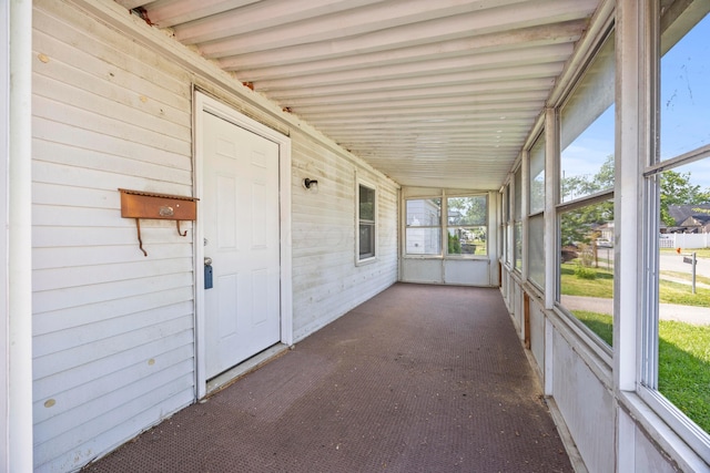 2300 Atwood Ter, Columbus, OH 43211 - unfurnished sunroom featuring healthy amount of natural light