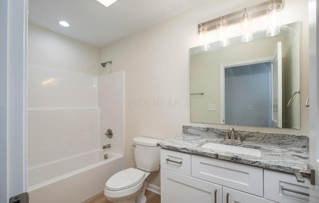 32 Maple St, Jeffersonville, OH 43128 - bathroom featuring vanity and shower / tub combination